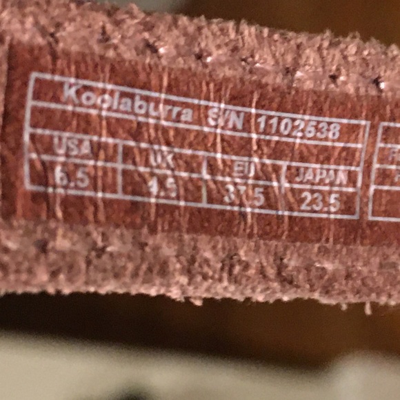 Koolaburra by Ugg Ortholite Bellen Suede Chunky Heeled Sandal - Picture 7 of 7